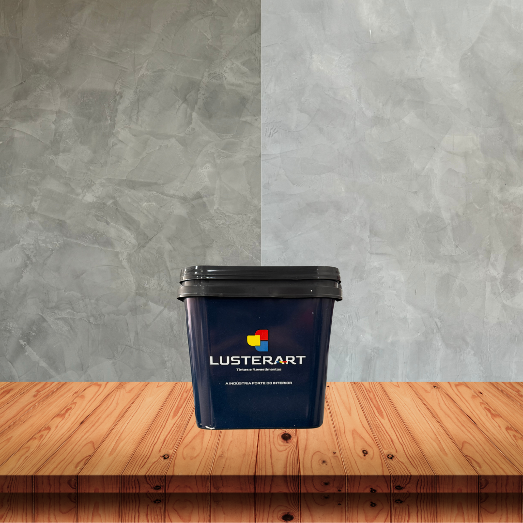 Cimento Queimado 5kg - LusterArt - Tintas e Revestimentos | Empresa de Tintas e Revestimentos em Olímpia/SP